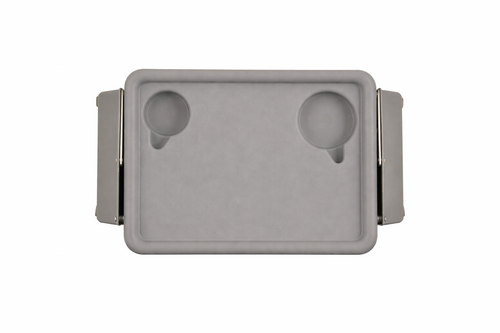 Nova Folding Walker Tray, Gray: Lake Court Medical Supplies