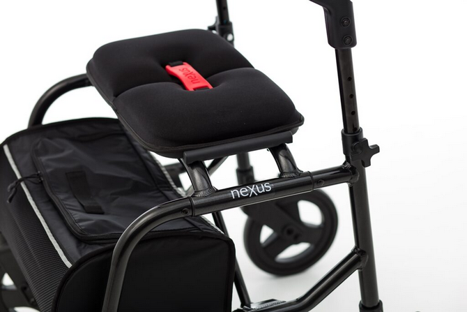 Human Care neXus 3 Low Rollator (Blue): Lake Court Medical Supplies